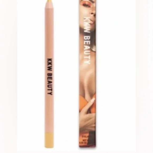 KKW Beauty Sooo Fire Yellow Gold Eyeliner Pencil - Picture 2 of 6